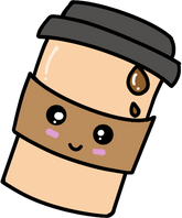 Disposable Coffee Cup Illustration